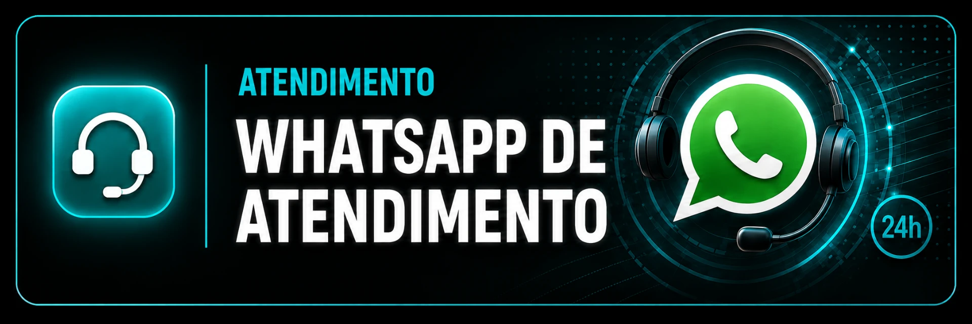 WhatsApp de atendimento 24h